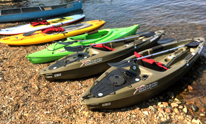 Kayak Rentals at Randys Rentals on Mille Lacs Lake