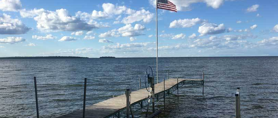 Vacation Home Cabin Air BnB Rentals at Randys Rentals on Mille Lacs Lake